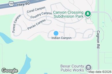 Map image of the property - 11407 Indian Canyon