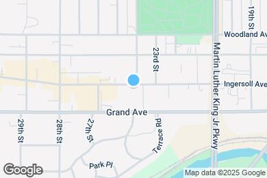 Map image of the property - 2400 Ingersoll Ave