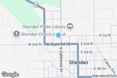 Map image of the property - 102 S California St