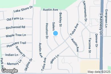 Map image of the property - 811 Salem Ln