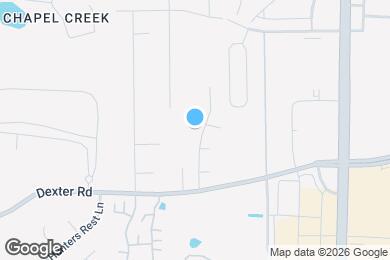 Map image of the property - 1791 Candle Ridge Dr