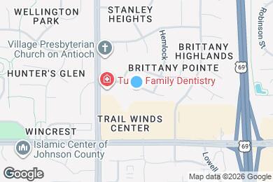 Map image of the property - 8403 W 150th St