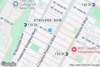 Map image of the property - 206 W 137th St
