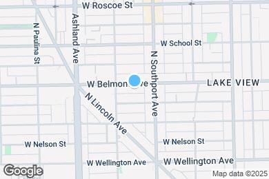 Map image of the property - 1431 W Belmont Ave