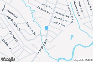 Map image of the property - 865 Pontiac Ave