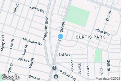 Map image of the property - 2741 21st Street