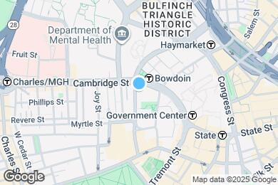 Map image of the property - 20 Bowdoin St