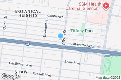 Map image of the property - 3909 Lafayette Ave