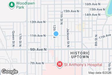 Map image of the property - 1037 12th St N