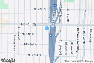 Map image of the property - 4409 5th Ave NE