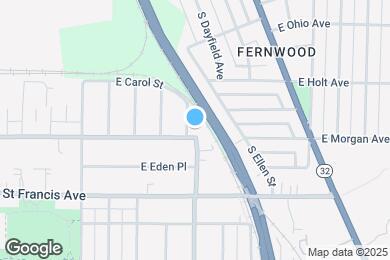 Map image of the property - 2006 E Morgan Ave