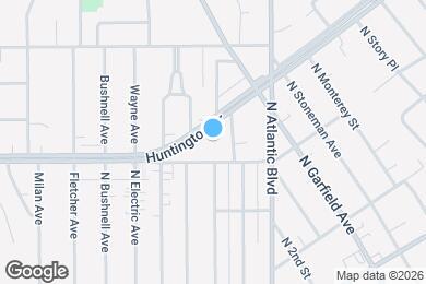 Map image of the property - 2103 Huntington Dr