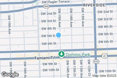 Map image of the property - 518 SW 15th Ave