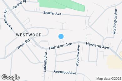 Map image of the property - 2636 Harrison Ave