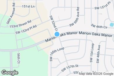 Map image of the property - 576 Marion Oaks Manor