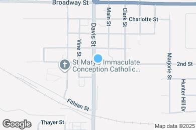 Map image of the property - 1210 Davis St