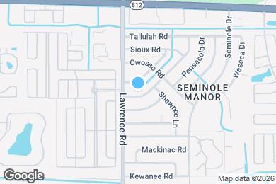 Map image of the property - 3941 Tuskegee Dr