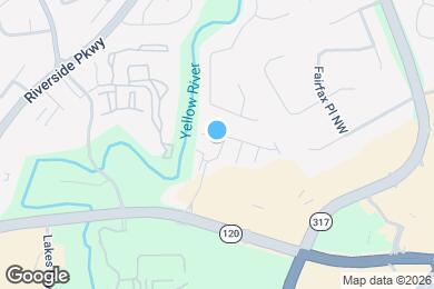Map image of the property - 1000 Parkside Wood Ct