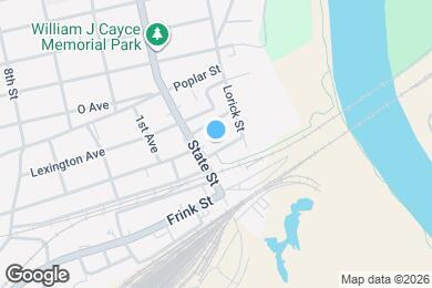 Map image of the property - 326 Lyles St