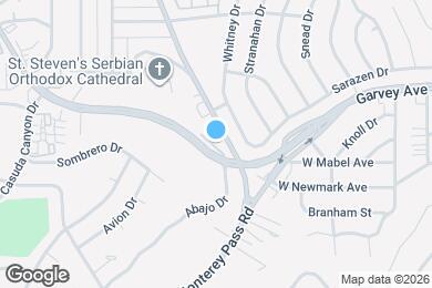Map image of the property - Garvey West Apartments