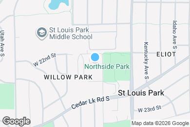 Map image of the property - 2200 Nevada Ave