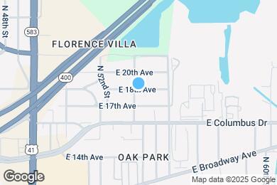 Map image of the property - 5301 E 18th Ave