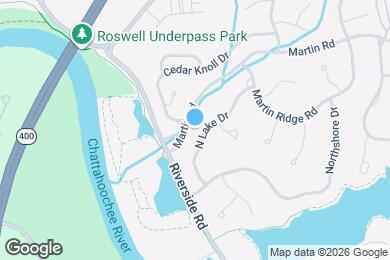 Map image of the property - 9320 N Lake Dr