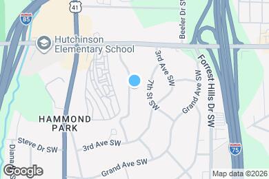 Map image of the property - 2786 Dearwood Dr SW