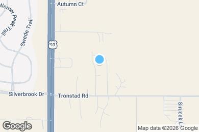 Map image of the property - 3419 Baneberry Ln