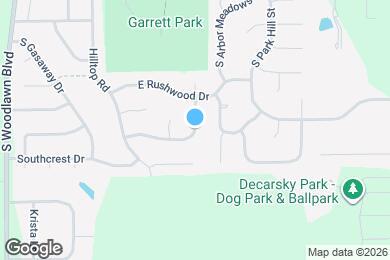 Map image of the property - 1339 S Summit Rd