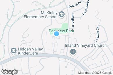 Map image of the property - 1980 Las Colinas Cir