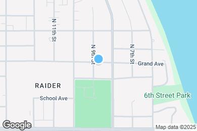 Map image of the property - 3025 N 9th St