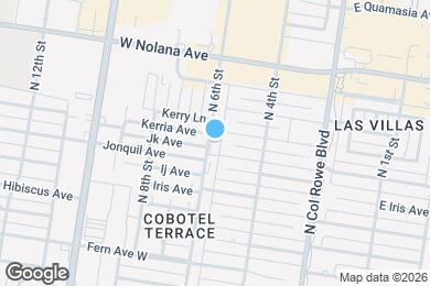 Map image of the property - 3620 N 6th St