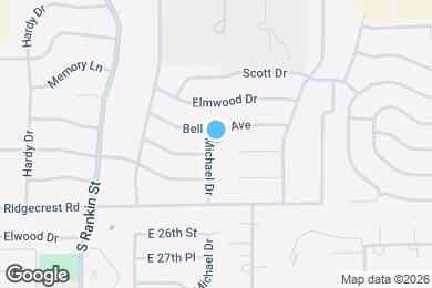 Map image of the property - 1808 Michael Dr