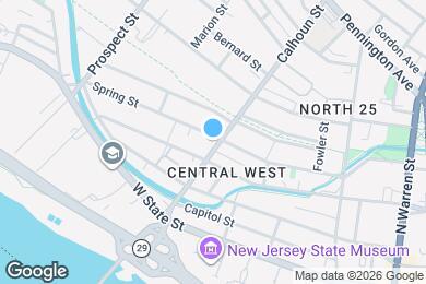 Map image of the property - 203 Spring St