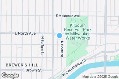 Map image of the property - 2221 N Booth St