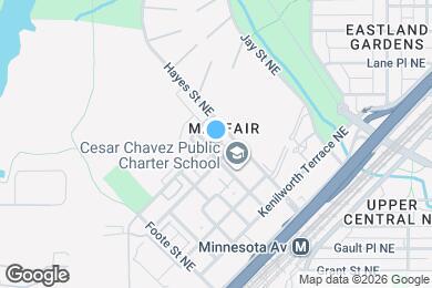 Map image of the property - 759 Anacostia Ave NE