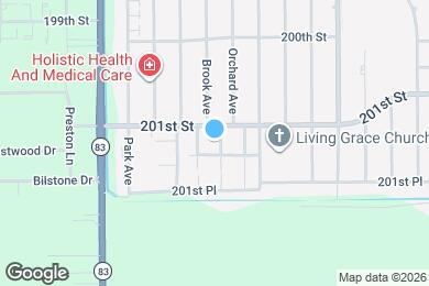 Map image of the property - 20118 Willow Dr