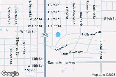 Map image of the property - 109 Hollywood St