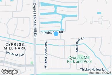 Map image of the property - 18006 Cypress Valley Ln