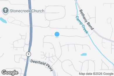 Map image of the property - 3151 Serenade Ct
