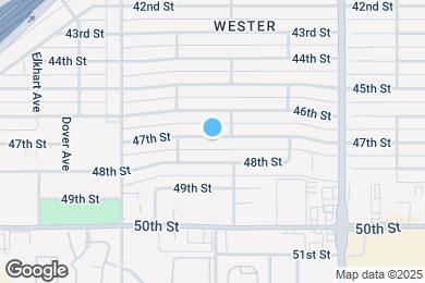 Map image of the property - 5407 47th St