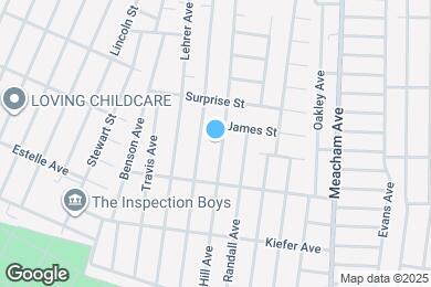 Map image of the property - 216 Hill Ave