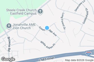 Map image of the property - 10305 Green Hedge Ave