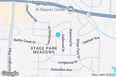 Map image of the property - 2818 Ravenwood Dr