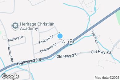 Map image of the property - 1029 Rowe St