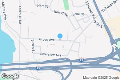 Map image of the property - 156 Grove Ave