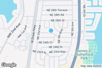 Map image of the property - 330 NE 26th St