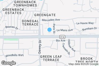 Map image of the property - 6687 Greenback Ln