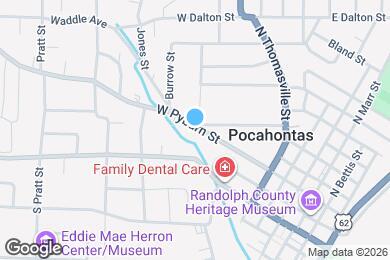 Map image of the property - 915 W Pyburn St